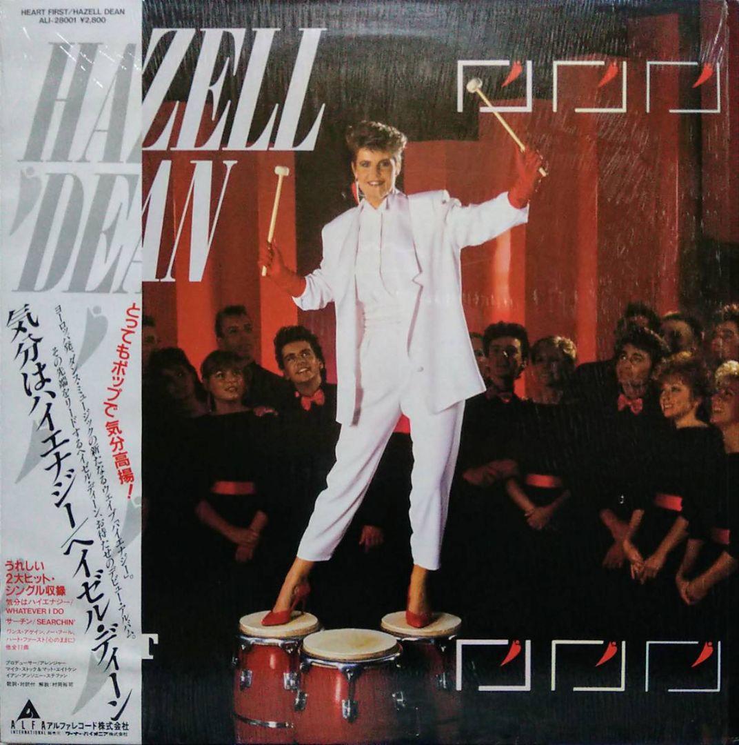 Hazell Dean - Heart First Vinyl LP Japan 1984 Hi-NRG Alfa International Obi