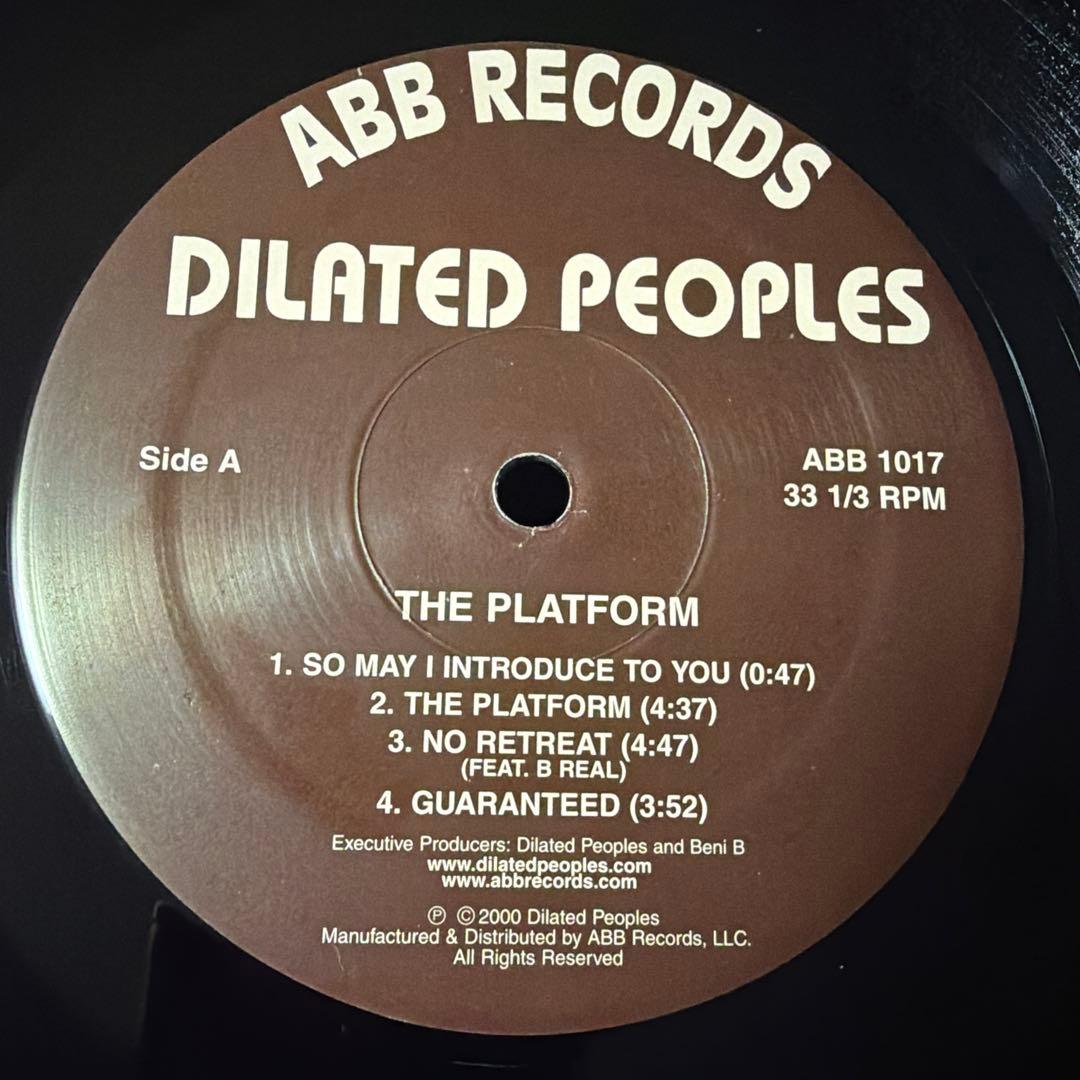 Dilated Peoples The Platform 2LP Vinyl Original 2000 US Underground Hip Hop