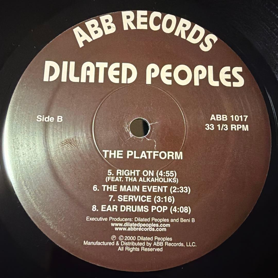 Dilated Peoples The Platform 2LP Vinyl Original 2000 US Underground Hip Hop