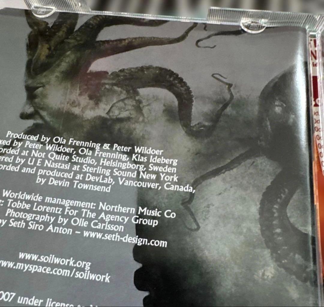 Soilwork Sworn to a Great Divide CD+DVD Limited Edition 2007 Metal Import