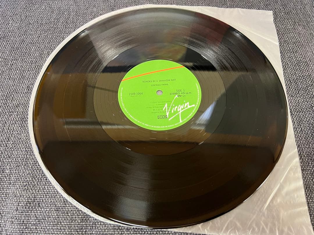 Cocteau Twins Echoes In A Shallow Bay 12" EP 1985 Japan OBI Insert Dream Pop