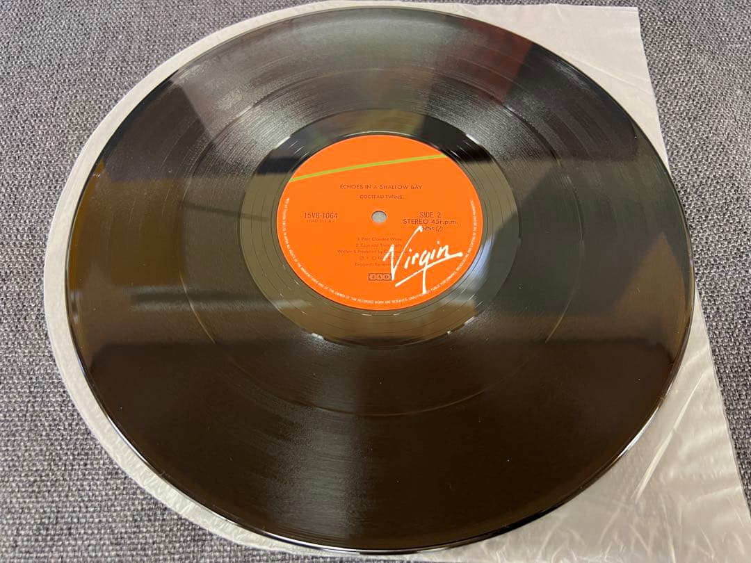 Cocteau Twins Echoes In A Shallow Bay 12" EP 1985 Japan OBI Insert Dream Pop