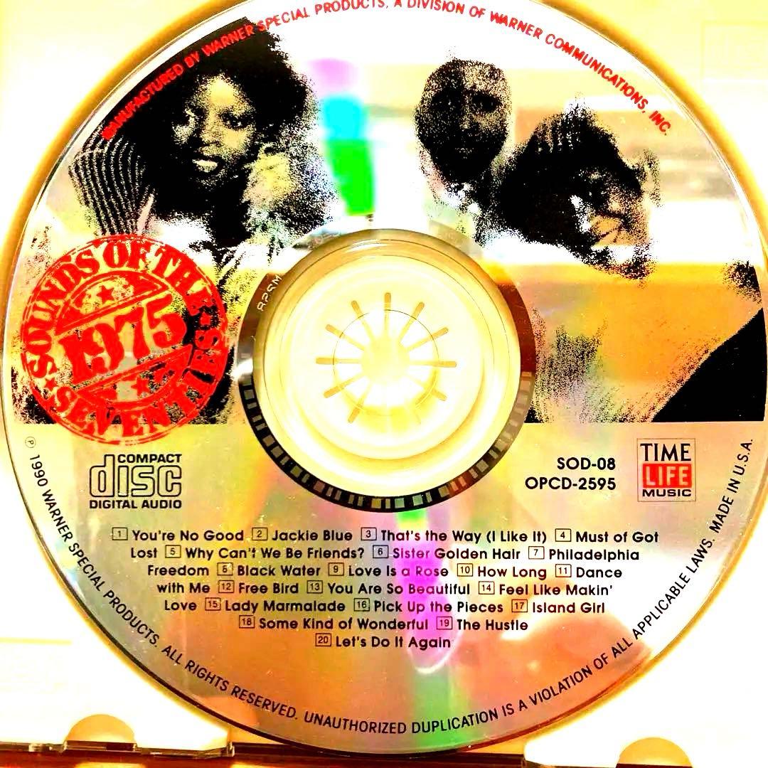 Various Artists - Sounds of the Seventies: 1975 CD - Time-Life Music Compilation