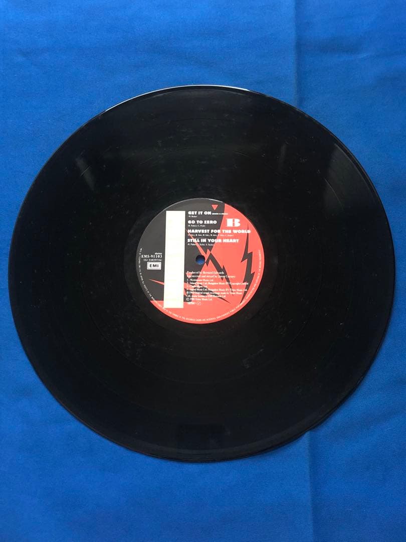The Power Station - The Power Station LP Vinyl Album, 1985 Japan, Obi, EMI