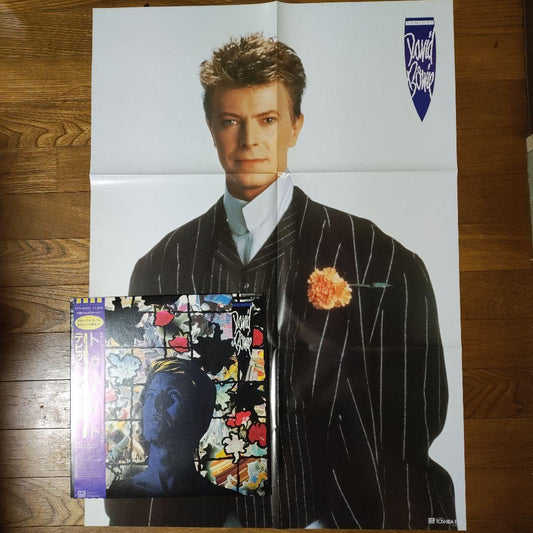 David Bowie - Tonight LP Japan Original Pressing w/ Obi & Bonus Poster EYS-91092