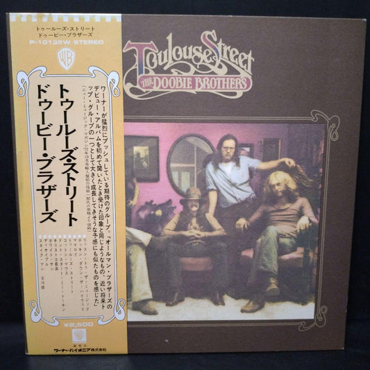 The Doobie Brothers - Toulouse Street LP Japan Pressing with Obi Strip