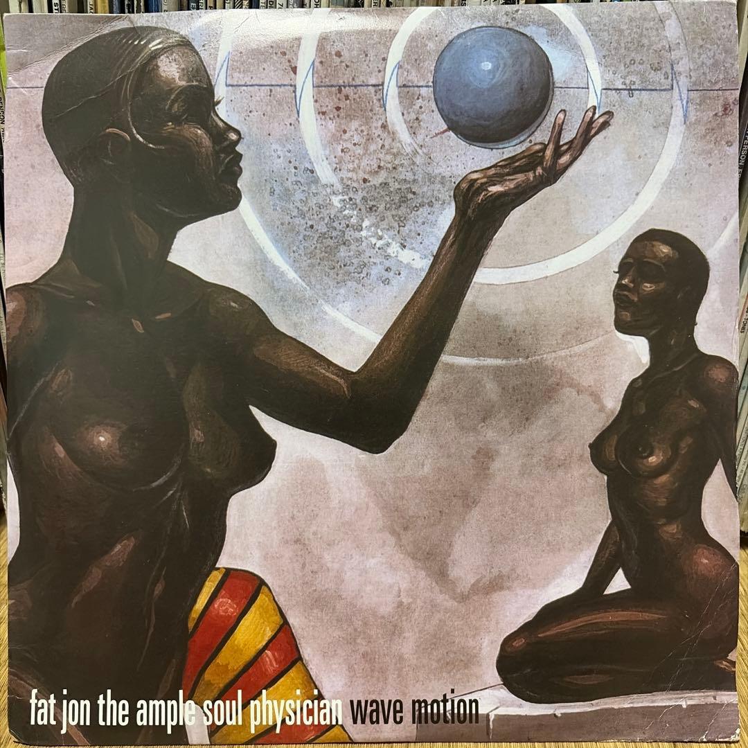 Fat Jon The Ample Soul Physician - Wave Motion Vinyl LP Instrumental Hip-Hop