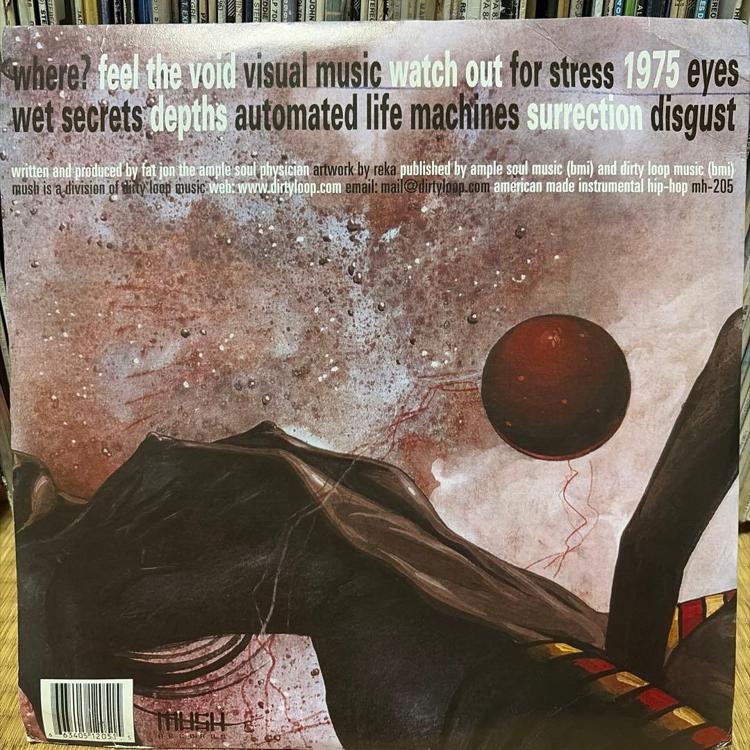 Fat Jon The Ample Soul Physician - Wave Motion Vinyl LP Instrumental Hip-Hop