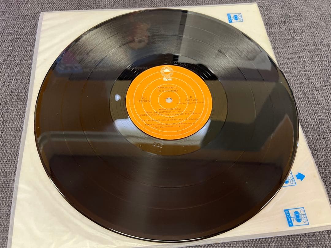 The Ritchie Family - Arabian Nights LP 1976 Japan Press w/ Obi Funk Disco Vinyl