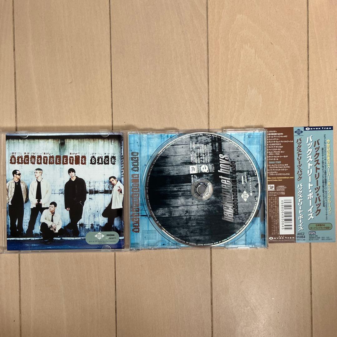 Backstreet Boys Backstreet's Back CD Japan Press with OBI Limited Edition
