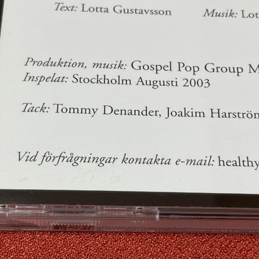 Lotta Gustavsson Thank You Jesus Christ CD 2003 Limited 300 Made Melodic AOR