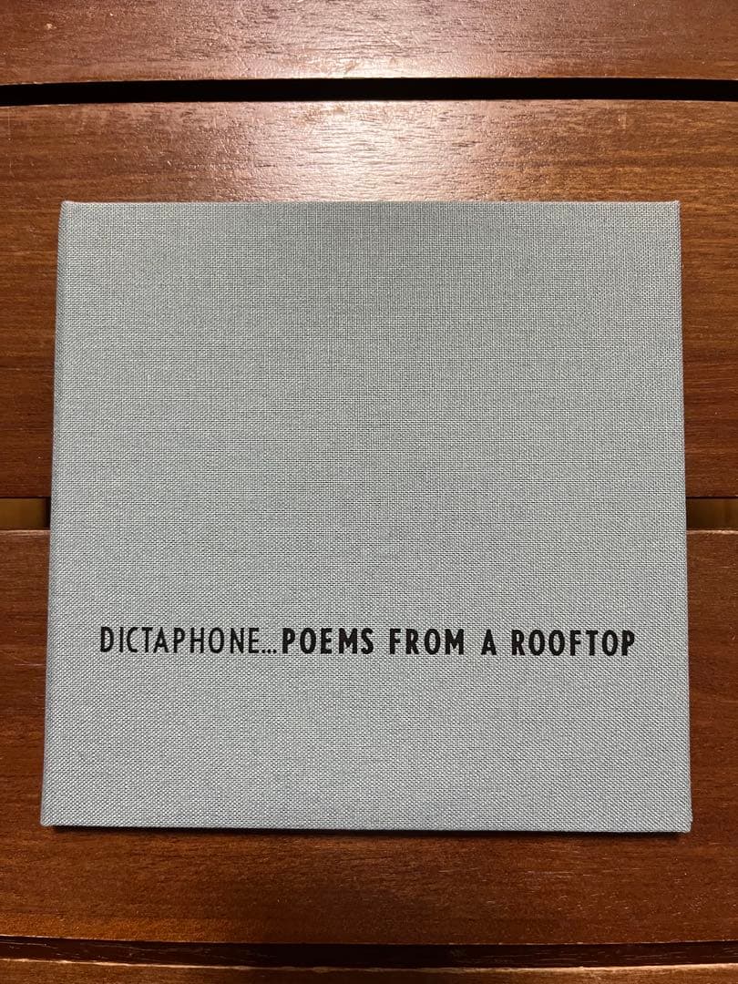 Dictaphone Poems From A Rooftop CD Limited Edition 337/450 Sonic Pieces Import