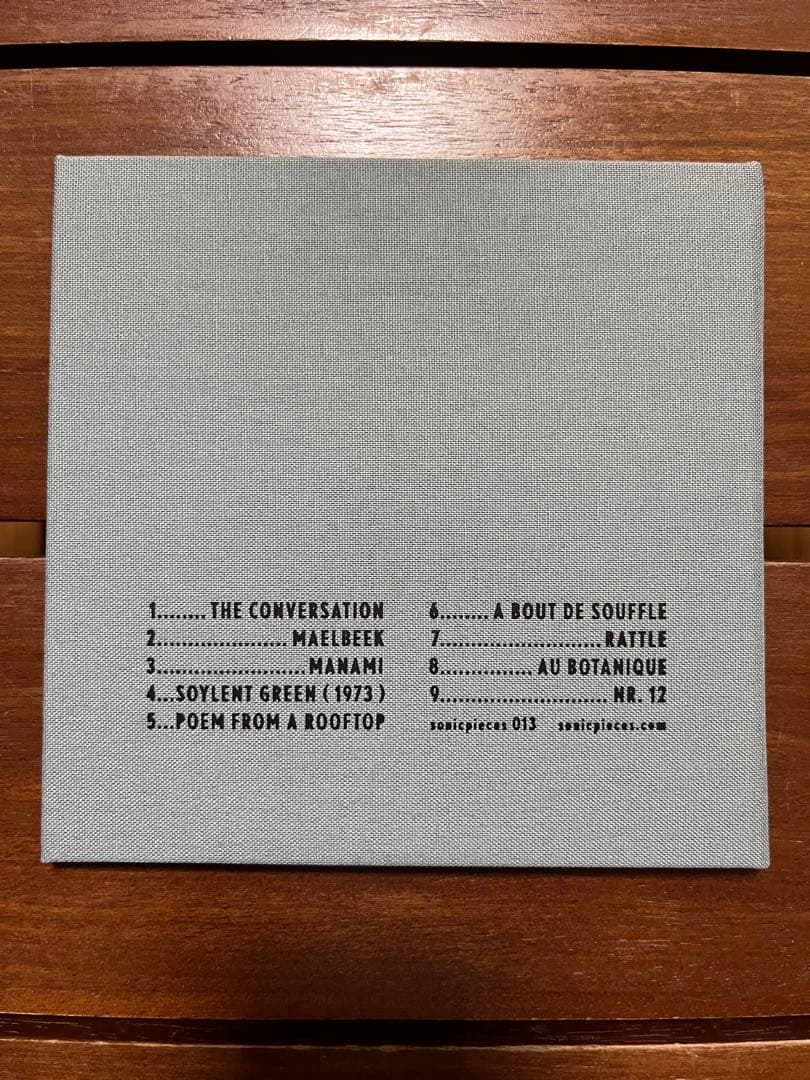 Dictaphone Poems From A Rooftop CD Limited Edition 337/450 Sonic Pieces Import