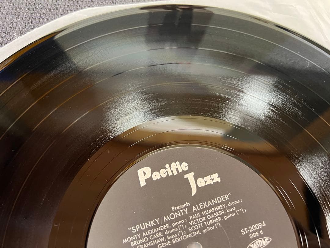 Monty Alexander - Spunky LP 1979 Japan Jazz Vinyl GXF-3156 w/ Obi