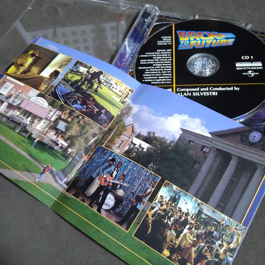 Back to the Future Soundtrack 2CD Intrada Special Collection Alan Silvestri