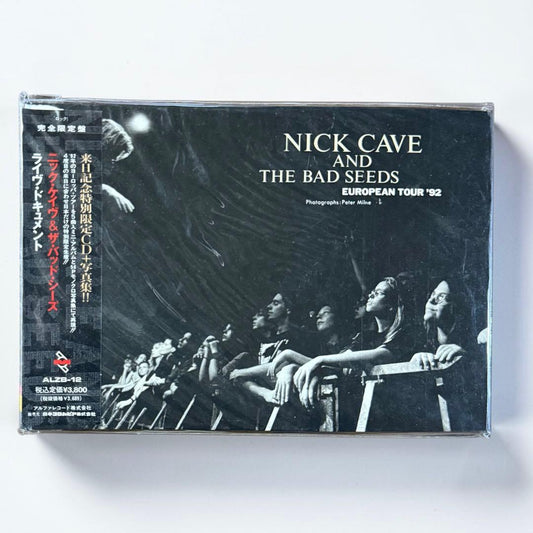 Nick Cave & The Bad Seeds European Tour '92 Live CD Hardback Book Unopened | Japansoundstore