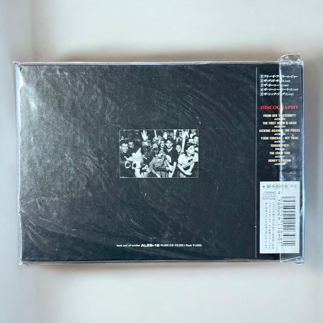 Nick Cave & The Bad Seeds European Tour '92 Live CD Hardback Book Unopened | Japansoundstore