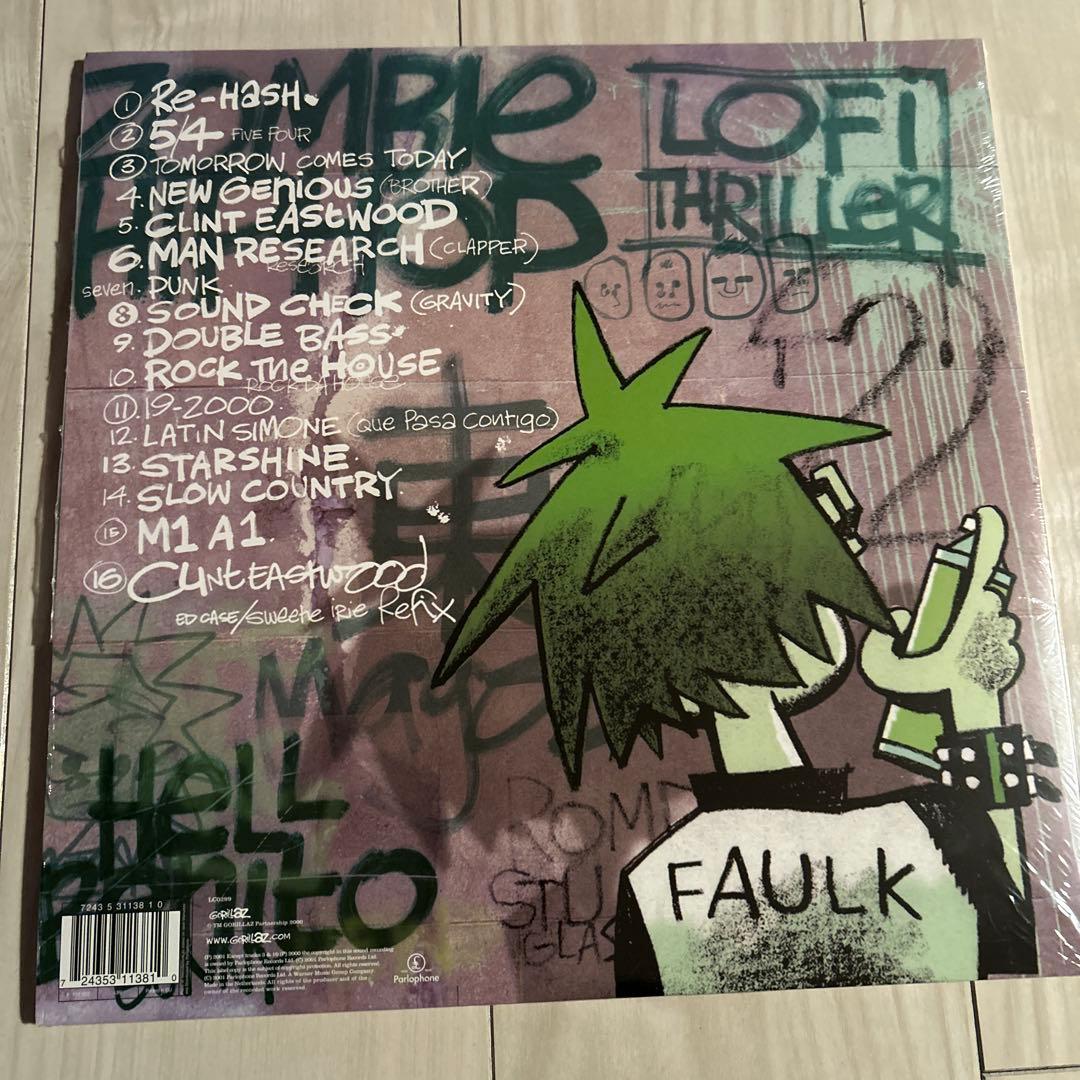 Gorillaz - Lo-Fi Thriller Vinyl LP Record 16 Tracks Japan