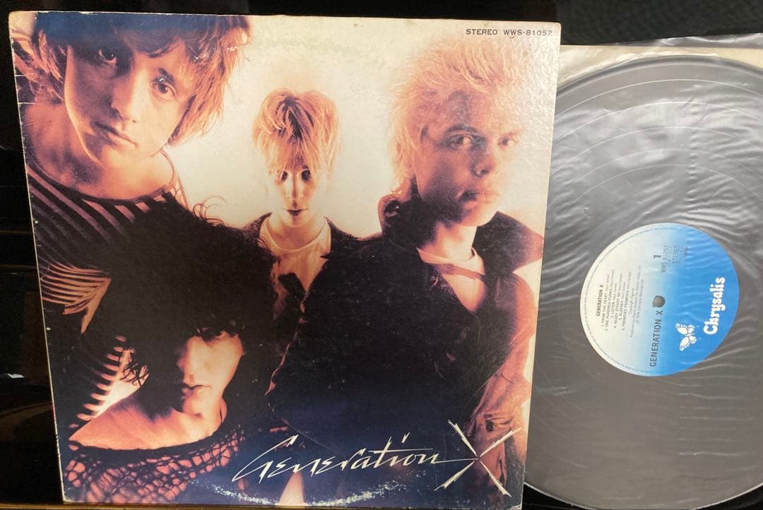 Generation X - Self Titled LP 1978 Japan Pressing Billy Idol Punk Vinyl