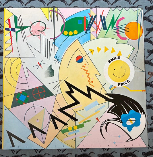 The Damned Music For Pleasure LP Limited Edition Green Colored Vinyl 1986 German