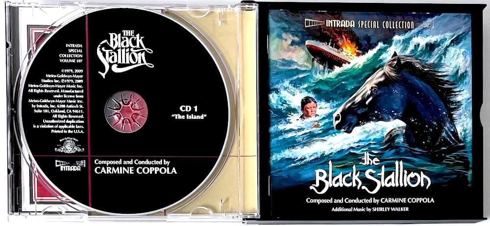 Carmine Coppola 3CD The Black Stallion Soundtrack Limited Edition Used | Japansoundstore