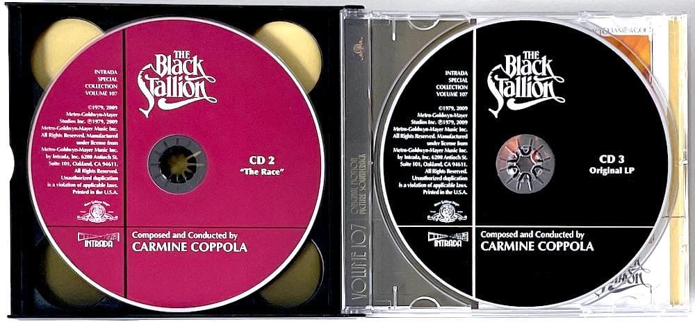 Carmine Coppola 3CD The Black Stallion Soundtrack Limited Edition Used | Japansoundstore