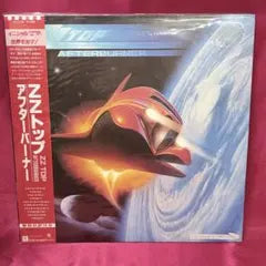 ZZ Top - Afterburner LP 1985 Japan Original w/ Obi & Lyrics Insert Warner Bros