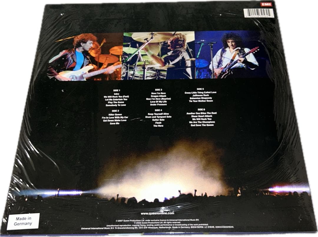 Queen Rock Montreal 1981 Colored Vinyl German Press Unopened | Japansoundstore
