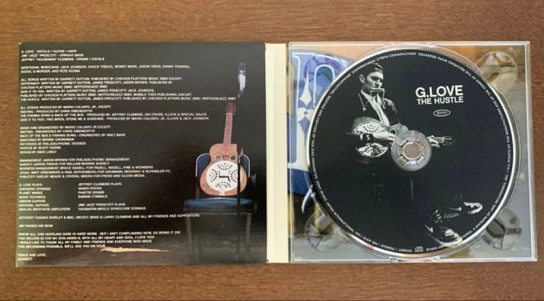 G. Love - The Hustle CD Japan Press Limited Edition Bonus Tracks Jack Johnson