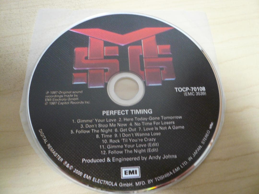 MCAULEY SCHENKER GROUP Perfect Timing CD Japan Mini LP OBI Bonus Tracks Used | Japansoundstore