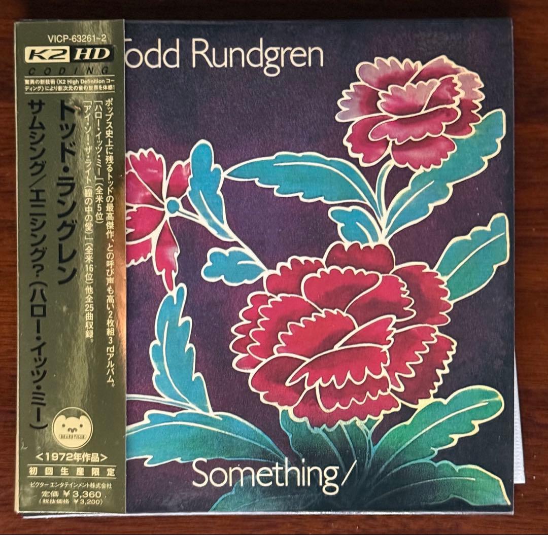 Todd Rundgren Something/Anything CD Japan K2HD Jacket Used | Japansoundstore