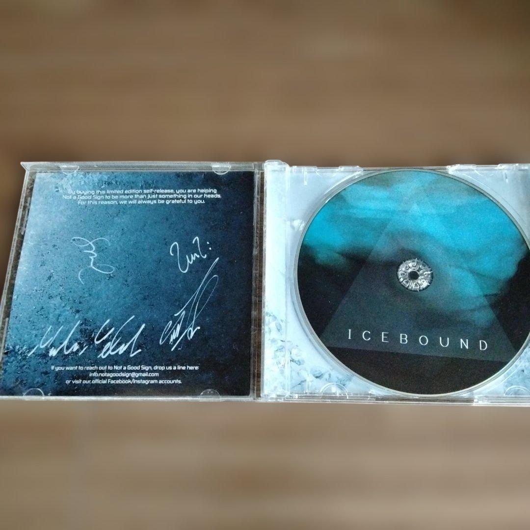 Not a Good Sign - Icebound CD, Limited Edition 209/500, Signed, Italian Prog