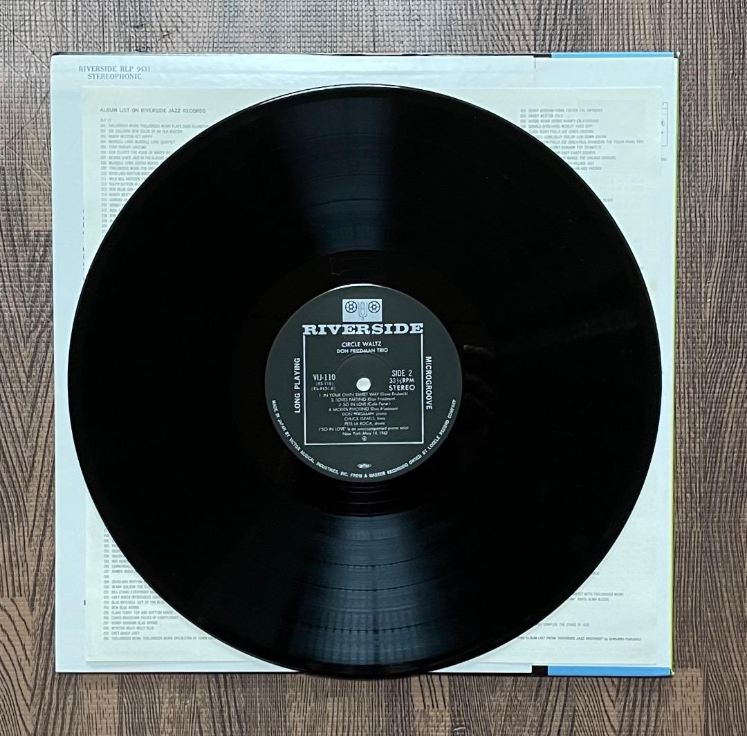 Don Friedman Trio - Circle Waltz LP Vinyl Japan Jazz w/ Obi & Liner Notes