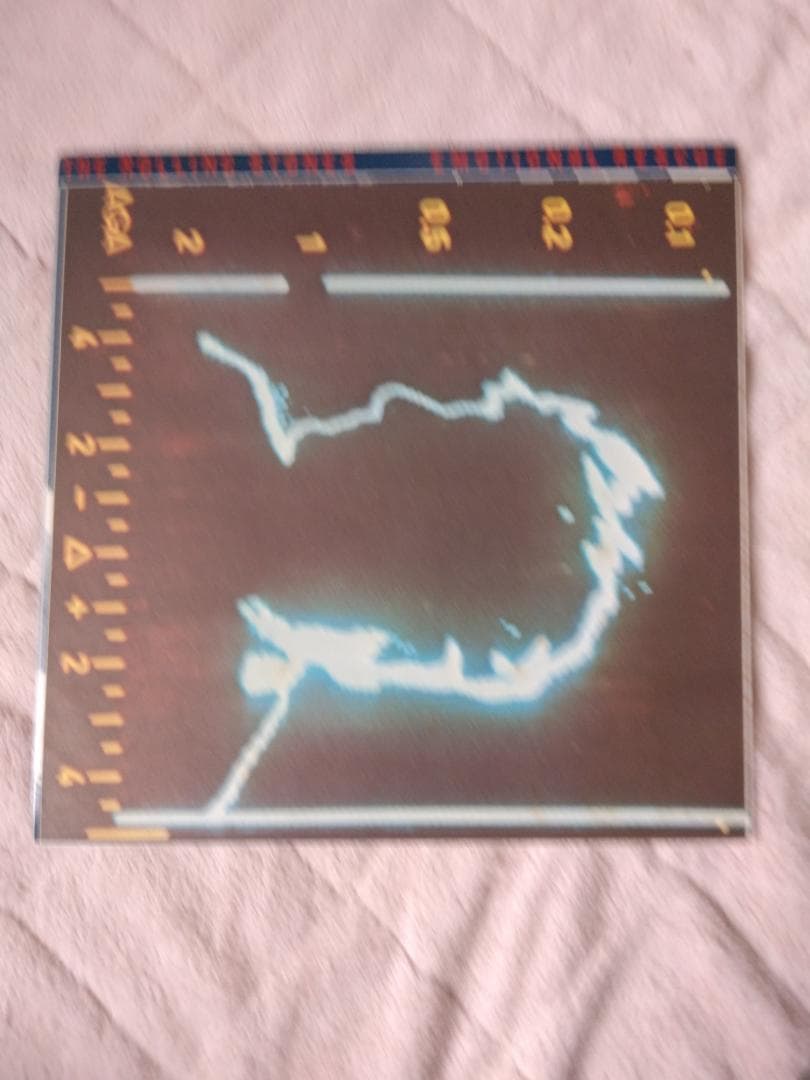 The Rolling Stones - Emotional Rescue LP Vinyl Record US Pressing w/ Poster