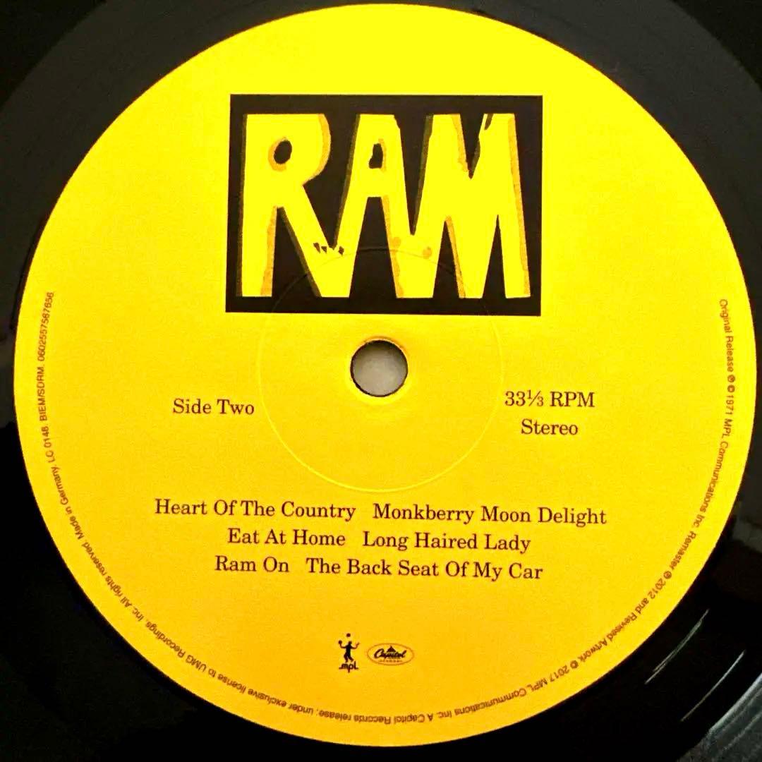 Paul & Linda McCartney - Ram Vinyl LP Japan 2012 Remastered Edition