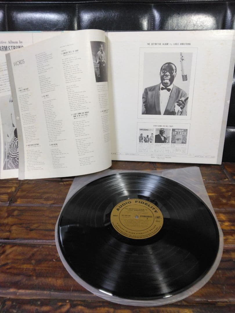 Louis Armstrong Jazz 2LP Set w/ Obi: The Definitive Album + The Great Reunion