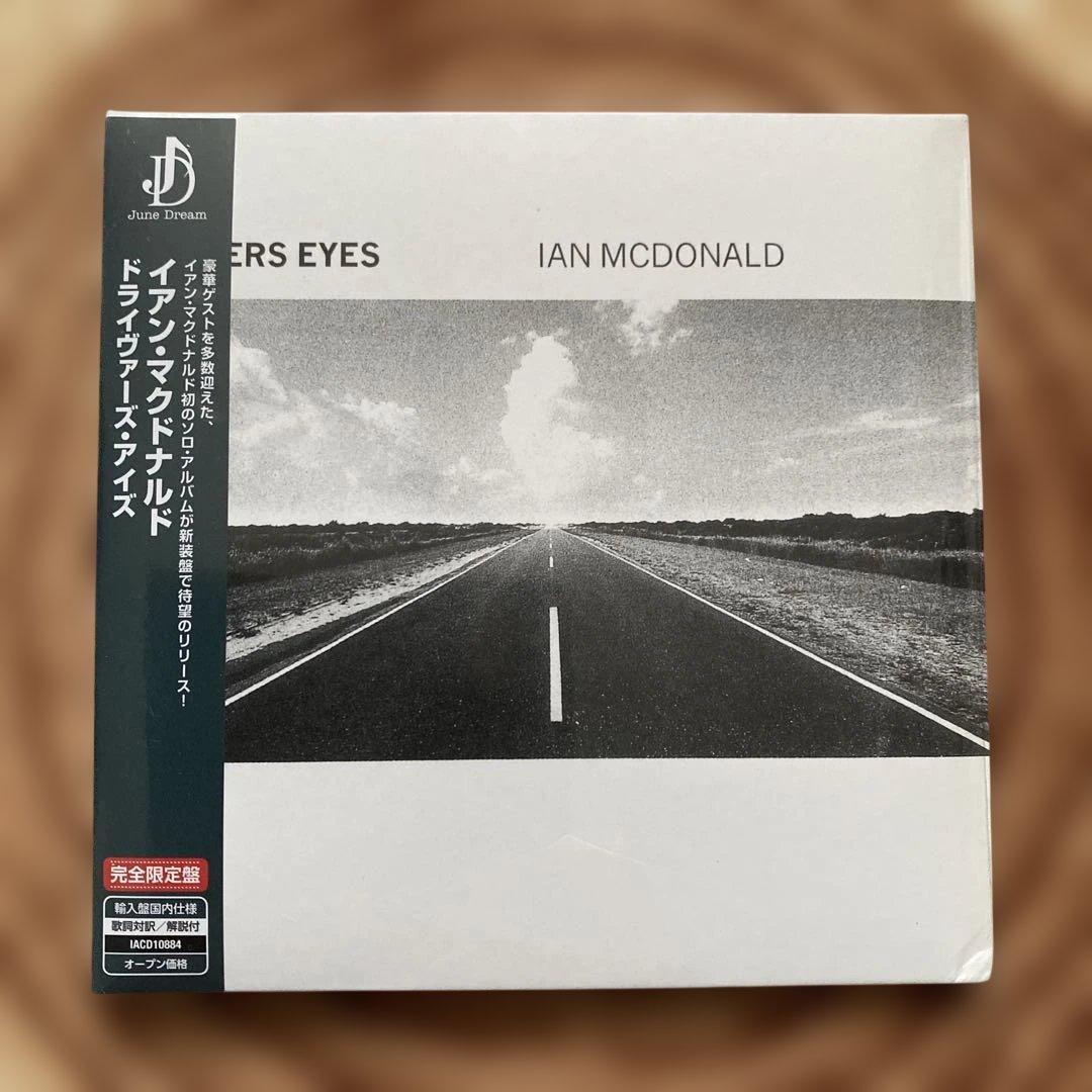 Ian McDonald Drivers Eyes CD Paper Jacket Near  King Crimson Guest Artists | Japansoundstore