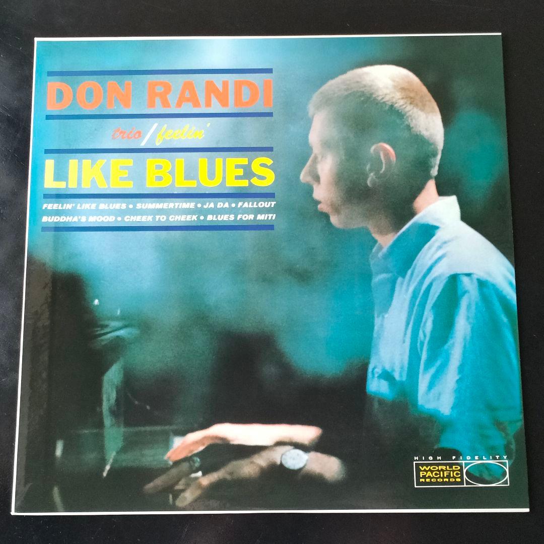 Don Randi Trio - Feelin' Like Blues Japan Vinyl LP w/ Obi Jazz Piano Trio