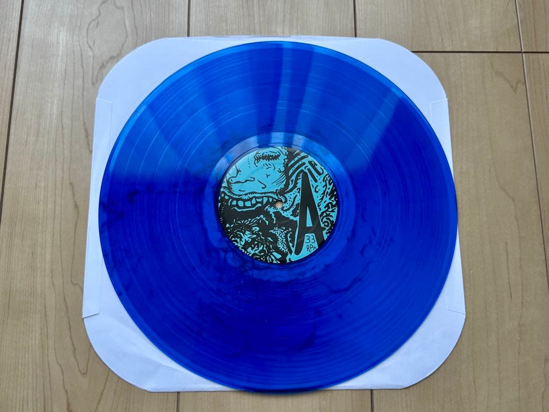Snowing I Could Do Whatever I Wanted If I Wanted LP Blue Vinyl Emo Revival