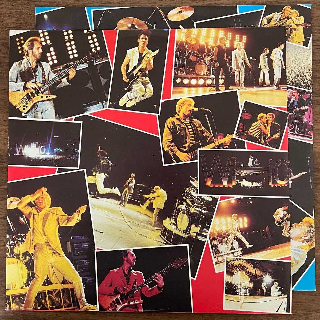 The Who - Who's Last 2LP Japan Vinyl Record 1984 MCA P-6197-8 with Obi