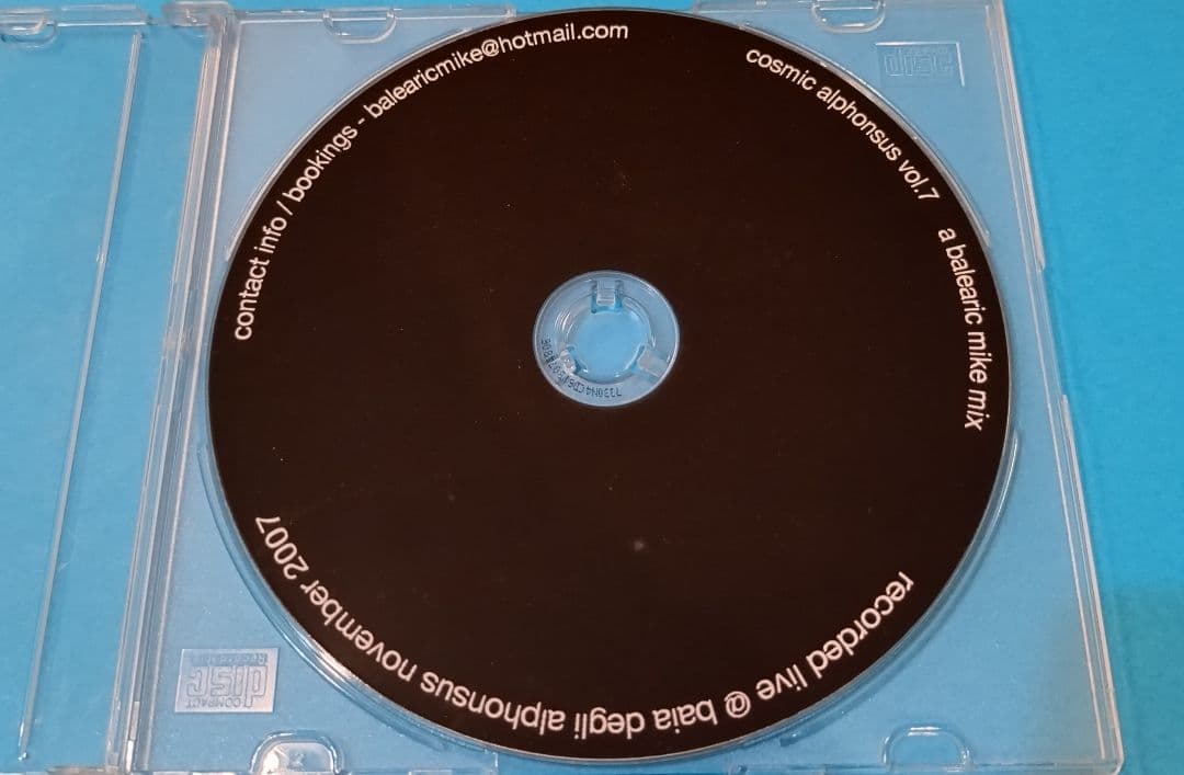 Balearic Mike - Cosmic Alphonsus Vol. 7 CD Mix, Limited Edition 250 Copies
