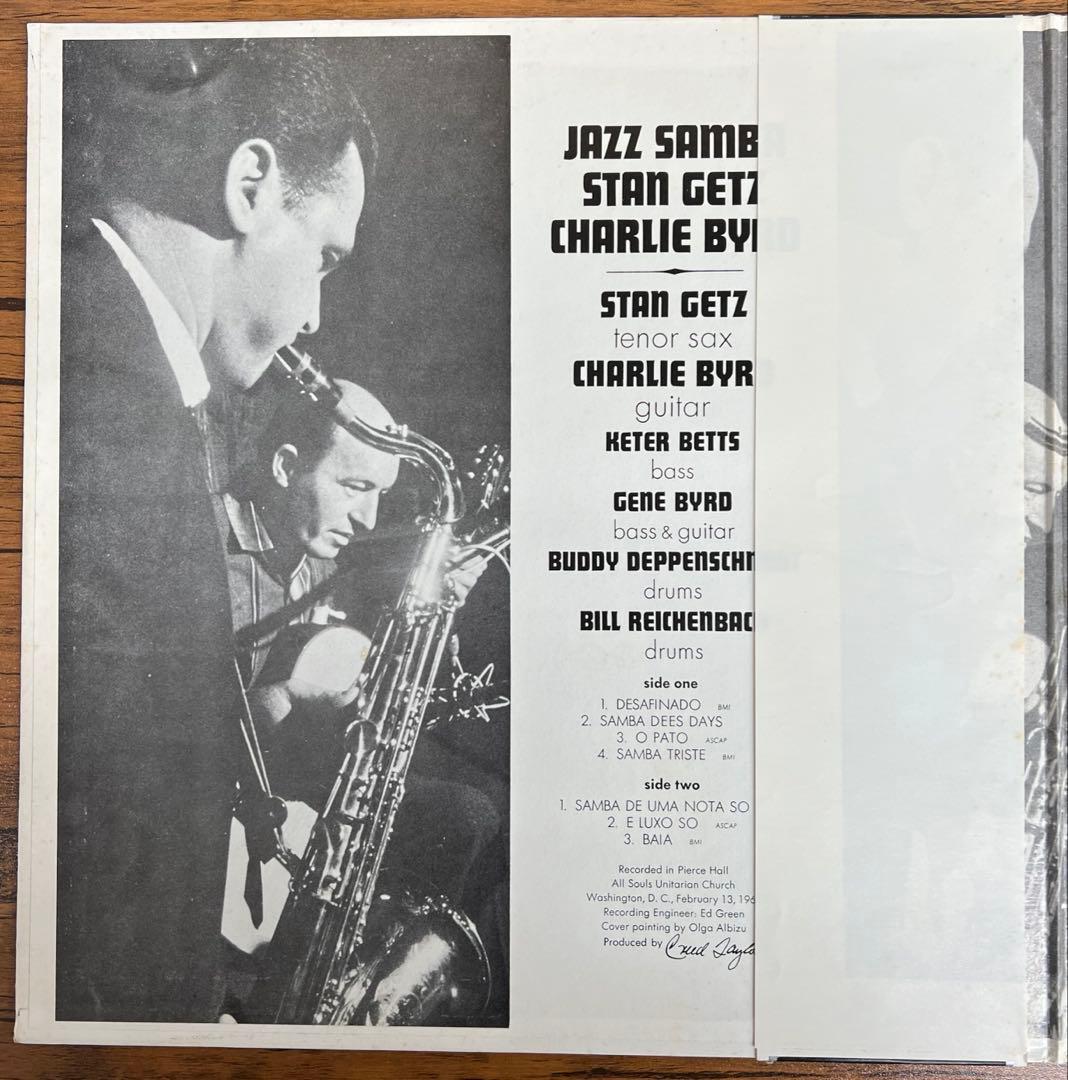 Stan Getz & Charlie Byrd - Jazz Samba LP, Japan Pressing with Obi