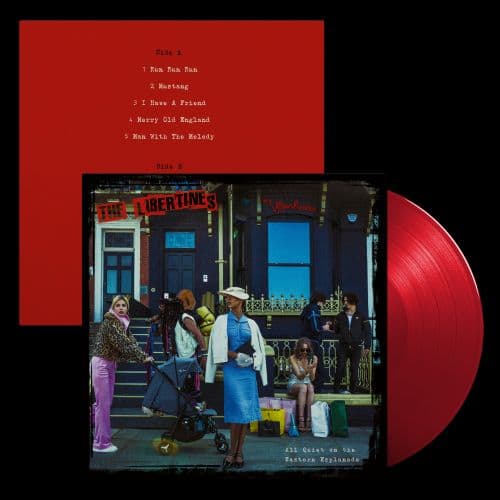 The Libertines All Quiet On The Eastern Esplanade Red Vinyl LP Indie Rock Import