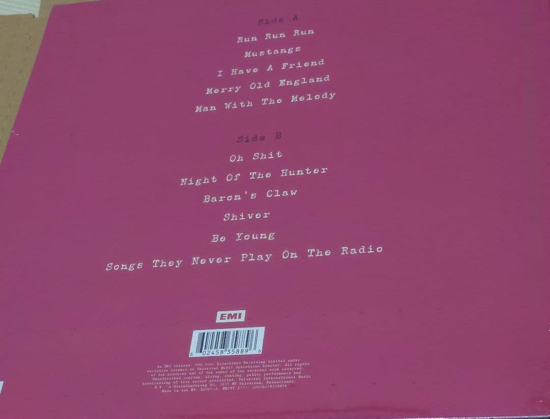The Libertines All Quiet On The Eastern Esplanade Red Vinyl LP Indie Rock Import