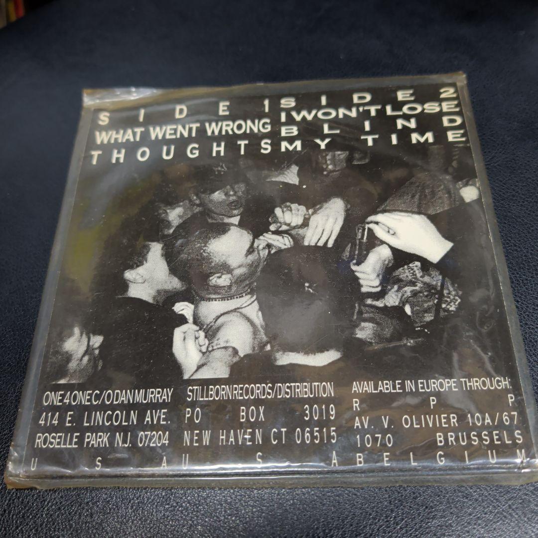 ONE 4 ONE - I Won't Lose 7" Clear Vinyl NJHC Hardcore Stillborn Records