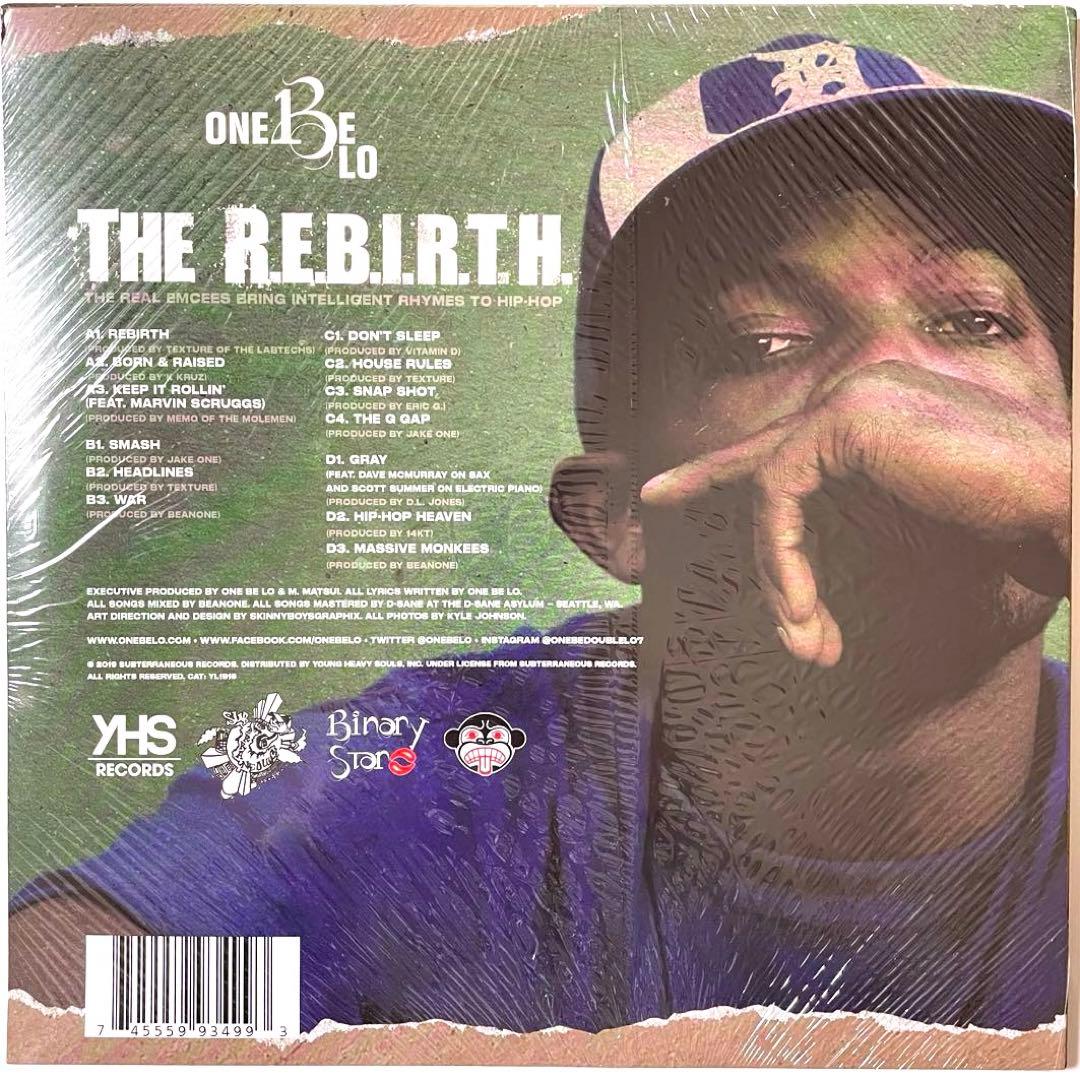 One Be Lo - The R.E.B.I.R.T.H. 2LP Vinyl Album Detroit Hip Hop