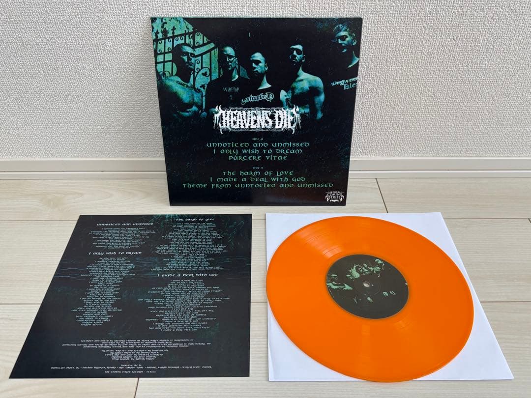 Heavens Die Unnoticed & Unmissed 10" Orange Vinyl Limited 113 BBMA Exclusive Use | Japansoundstore