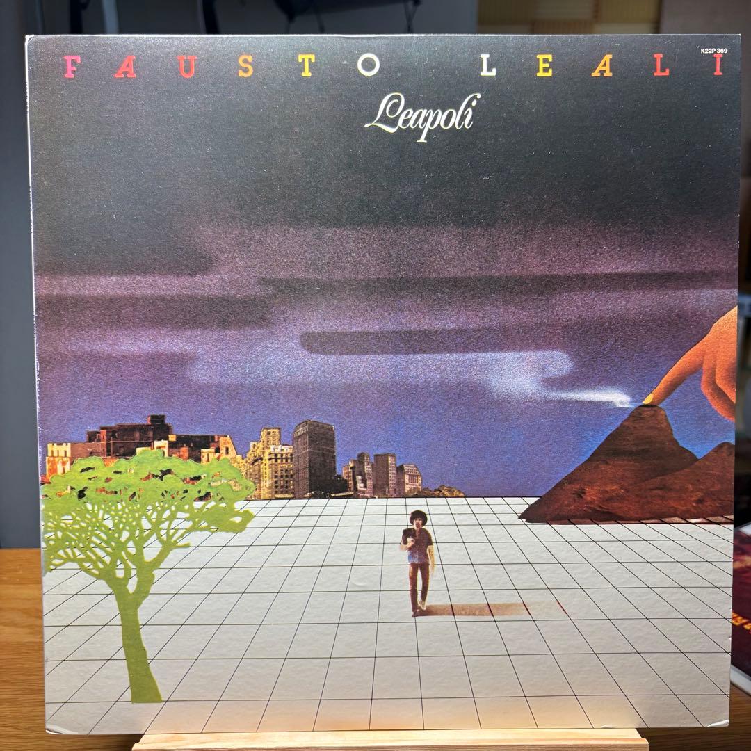 Fausto Leali - Leapoli LP Japan Original 1977 Italian Pop Soul w/ Obi