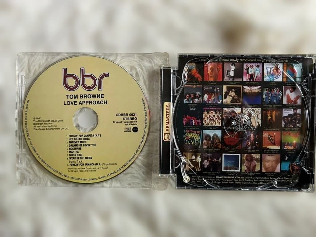 Tom Browne Love Approach CD Big Break Records Remastered Jazz Funk Classic