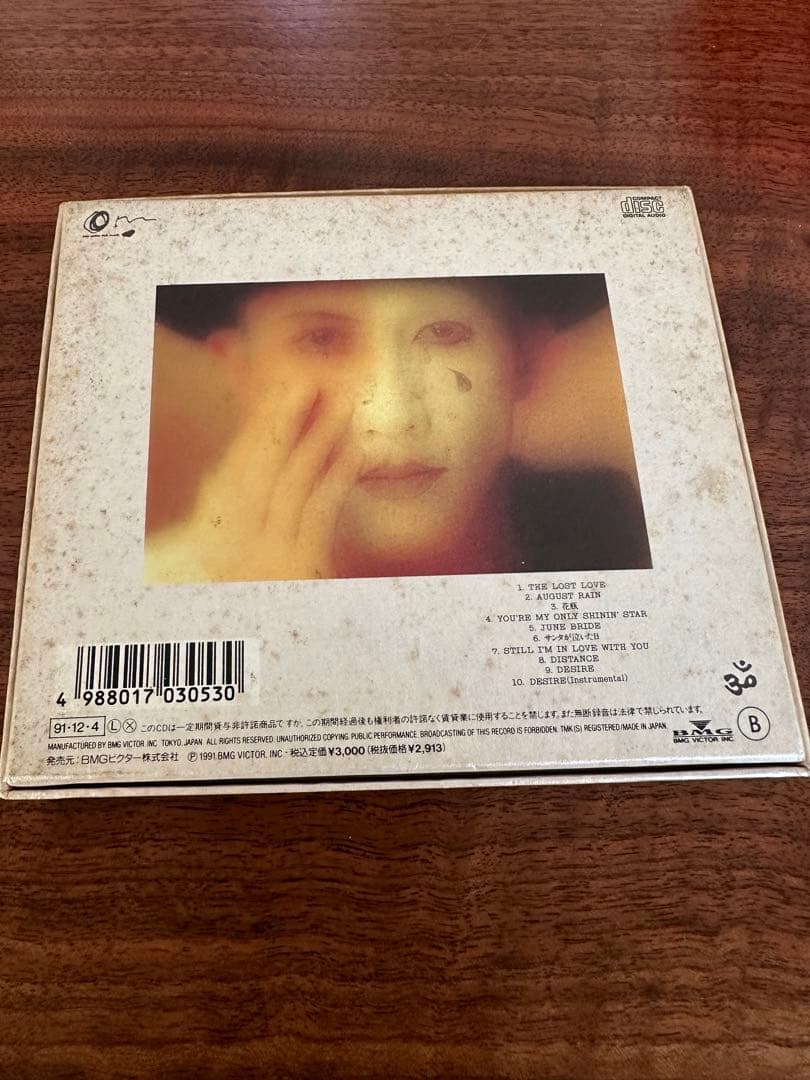 Toshiki Kadomatsu - Tears Ballad - CD Japan Press 1991 Box Set with Postcards